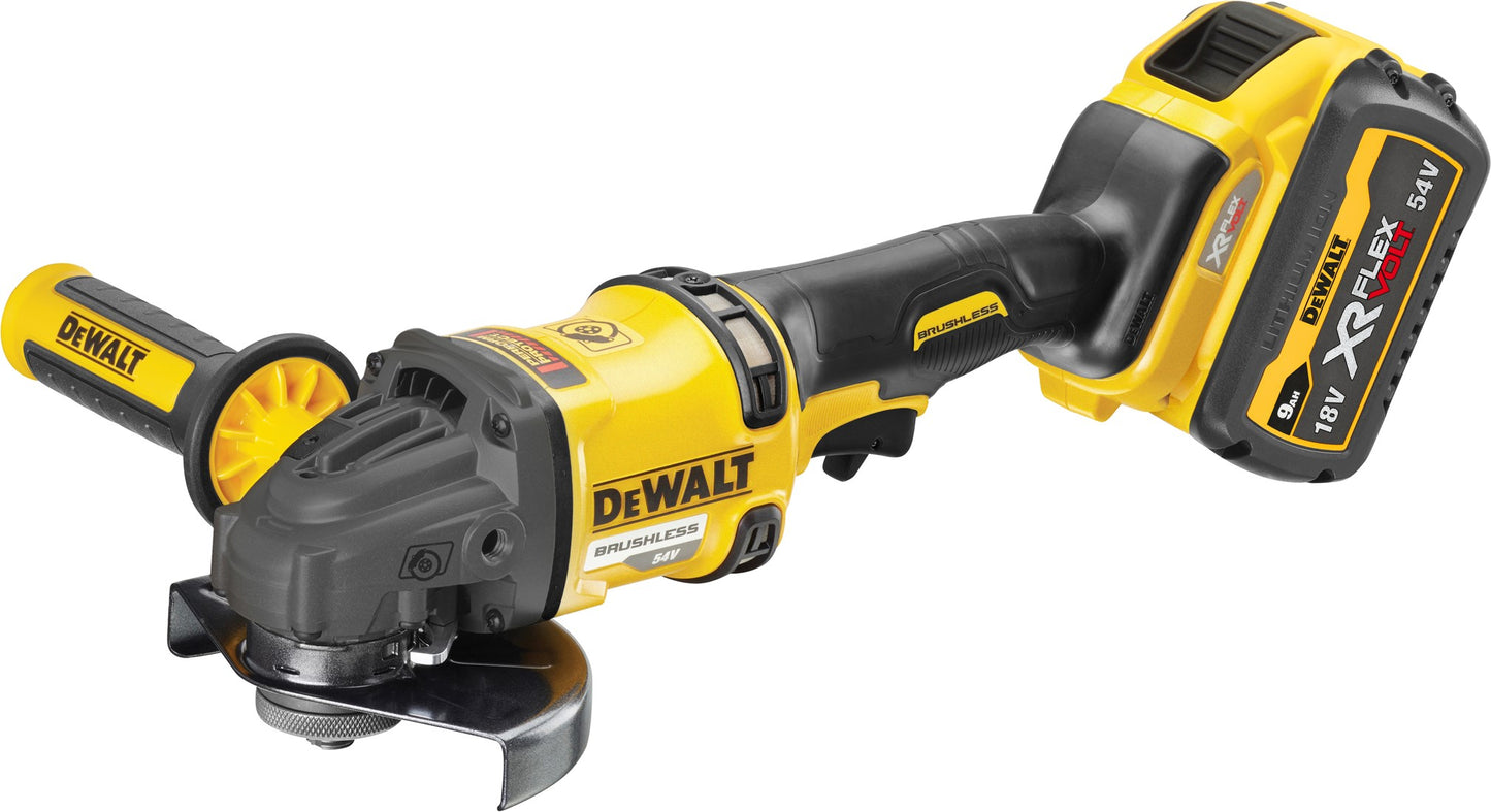 DCG418X2 Cordless Angle Grinder 125mm 54V 9.0Ah Flexvolt in TSTAK