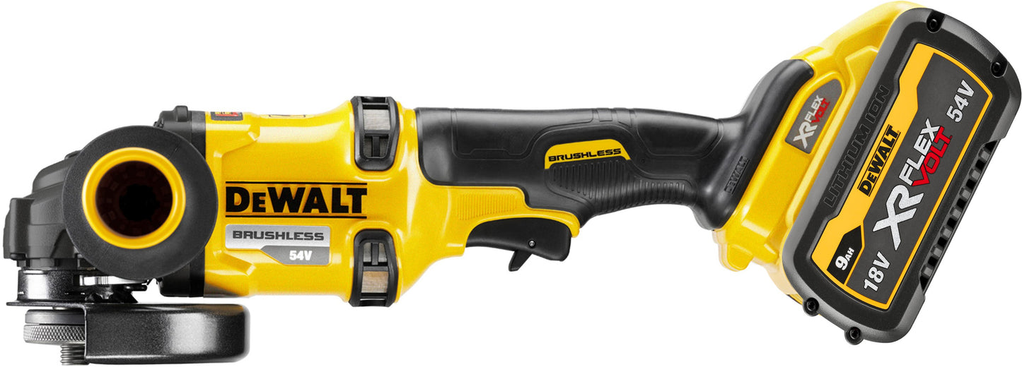 DCG418X2 Cordless Angle Grinder 125mm 54V 9.0Ah Flexvolt in TSTAK