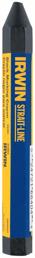 Irwin Zwart krijt 12 stuks - 66404