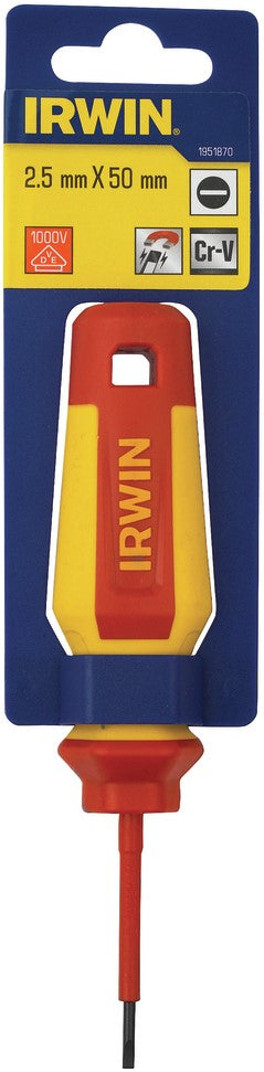 Irwin Schroevendraaier PARA 2,5 mm x 50 mm - Pro Comfort VDE-geïsoleerde - 1951870