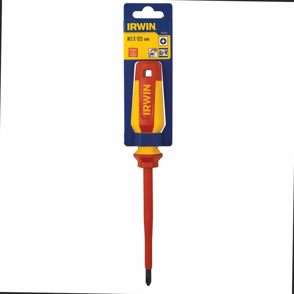 Irwin Screwdriver PH 2 x 125 mm - VDE insulated - 1951864