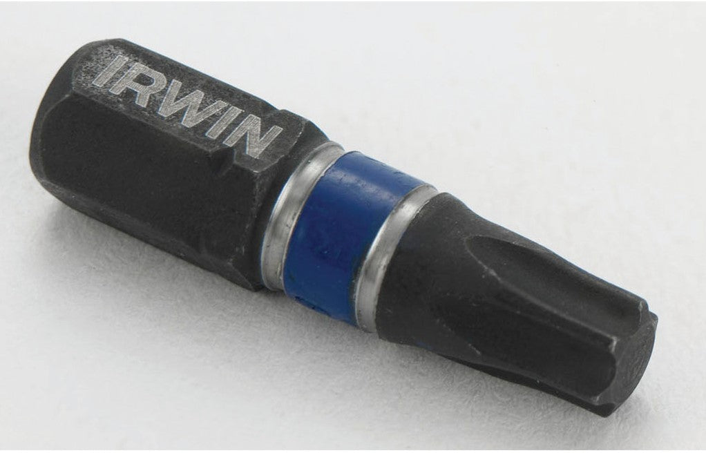 Irwin Impact Single Edge Insert Screwdriver Bit - T27 25mm - 2 Piece - 1923335