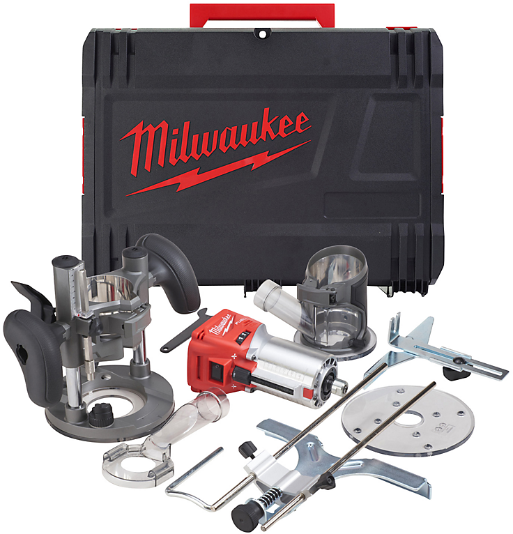 Milwaukee M18 FTR-0X Accu Kantenfrees Losse Body in HD Box - 4933471604