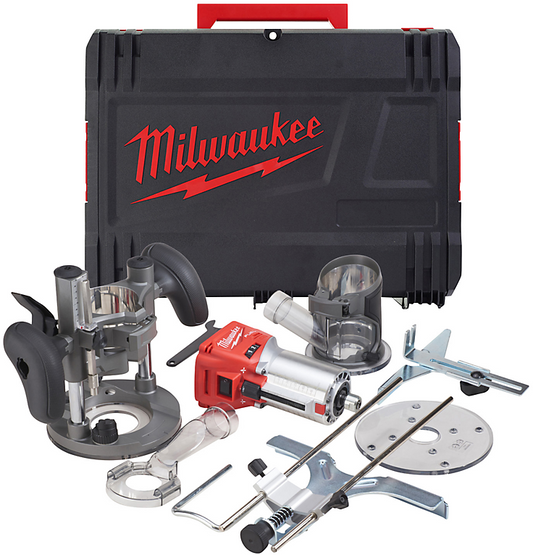 Milwaukee M18 FTR-0X Cordless Edge Router Loose Body in HD Box - 4933471604