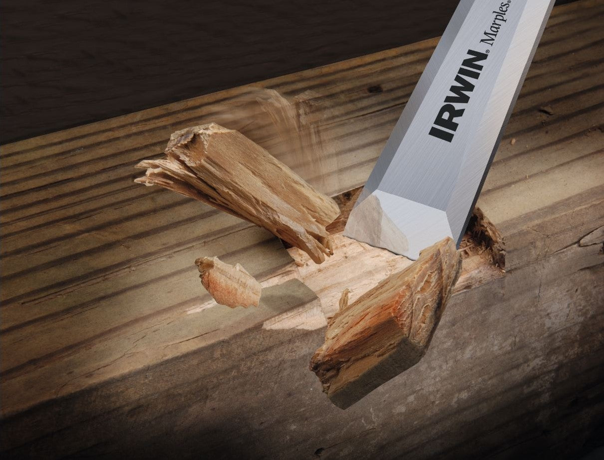 Irwin Marples Houtbeitel MS750, 3 stuks, 6, 12, 20 mm, etui - 10504711