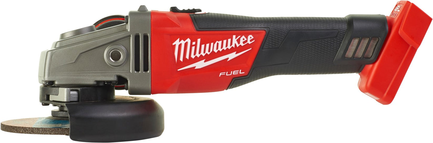 Milwaukee M18 CAG125X-0 Accu Haakse Slijper 125mm 18V Losse Body M18 FUEL™