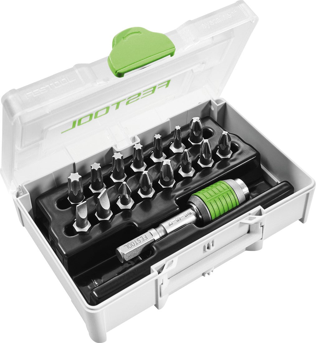 Festool SYS3 XXS CE-MX BHS 60 Bit-Assortiment - 205822