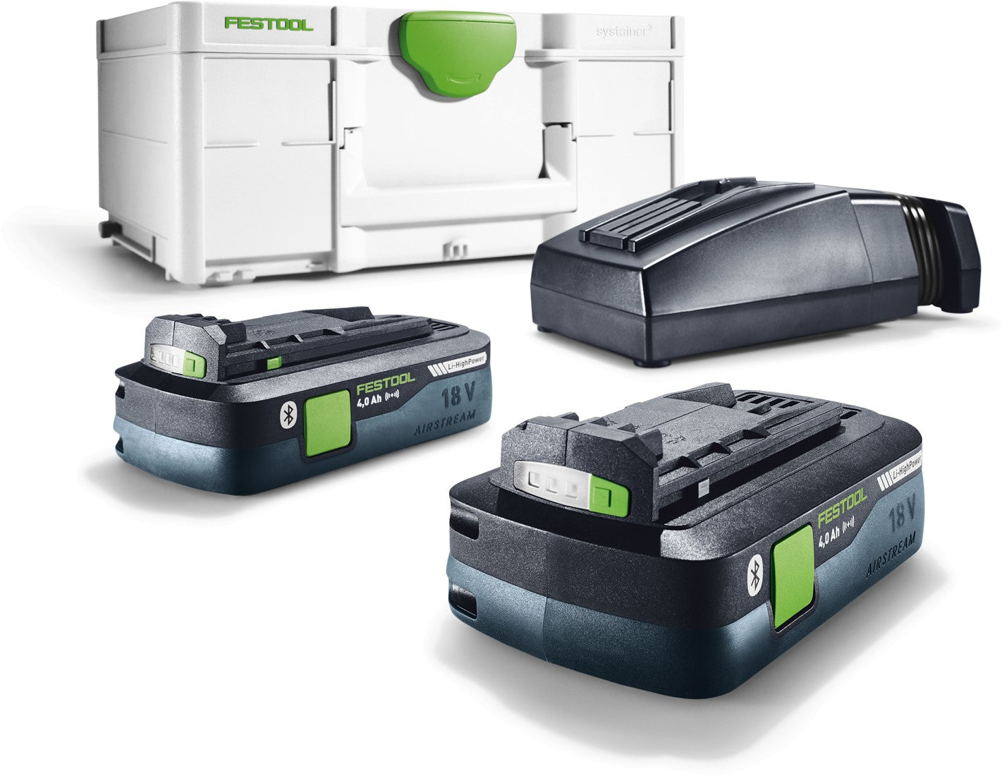 Festool SYS3 ENG 18V 2x4.0/TCL6 Energieset - 576811