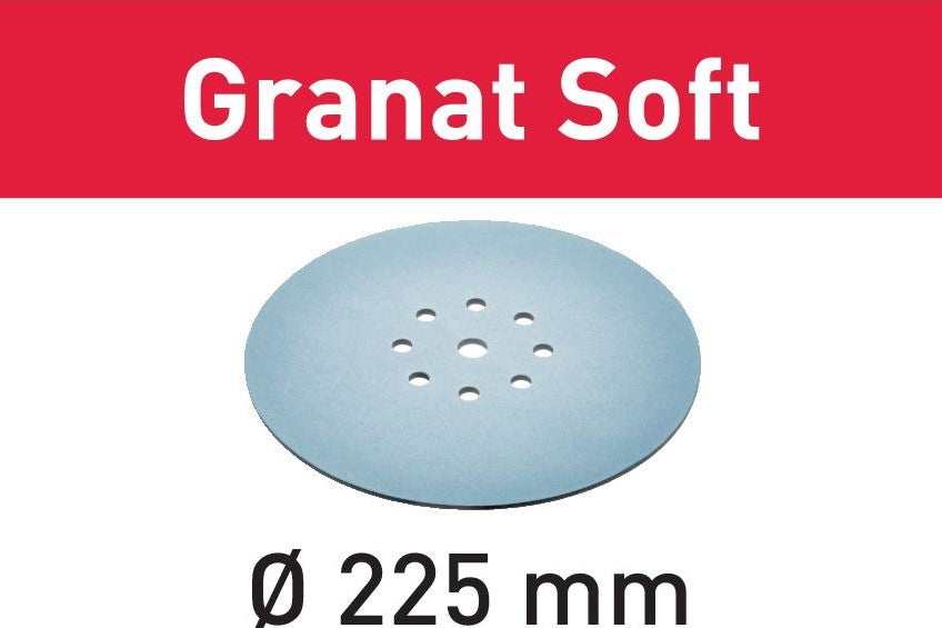 Festool Schuurschijf Granat Soft STF D225 P150 GR S/25 - 204224