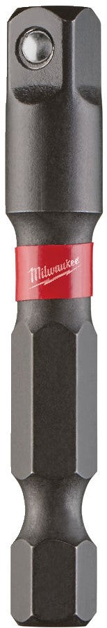 Milwaukee Dopadapter: ¼? Hex - ¼? Aandrijfvierkant DIN 3126 - 4932471826