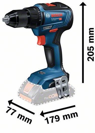 Bosch Blauw Combiset - GSR 18V-55 + GDX 18V-200 - 06019J2201