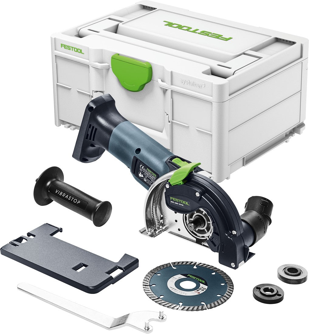 Festool DSC-AGC 18-125 FH EB-Basic Accu Tegelslijper - 576829