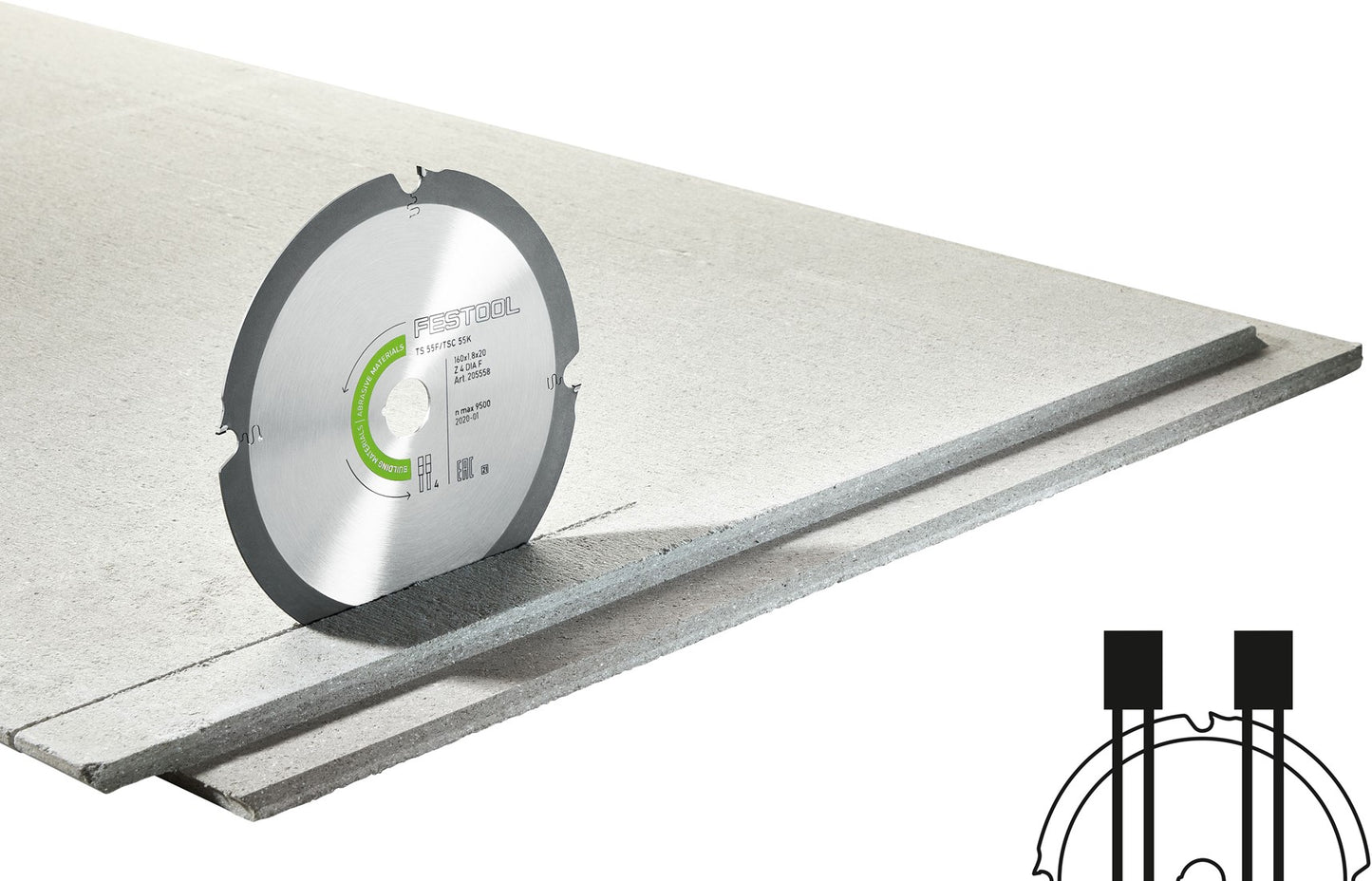 Festool D 36 UBD Mondstuk met universele borstel 498527