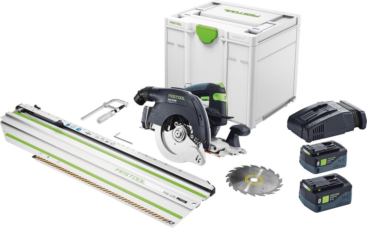 Festool HKC 55 5.2 EBI-Plus-SCA Cordless Pendulum Saw - 576165