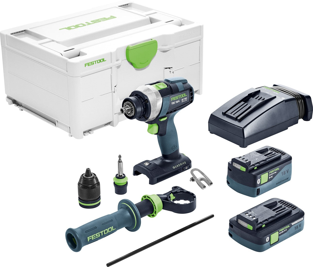 Festool T 18+3 HPC 4,0 I-Set Accu Schroefboormachine - 576989
