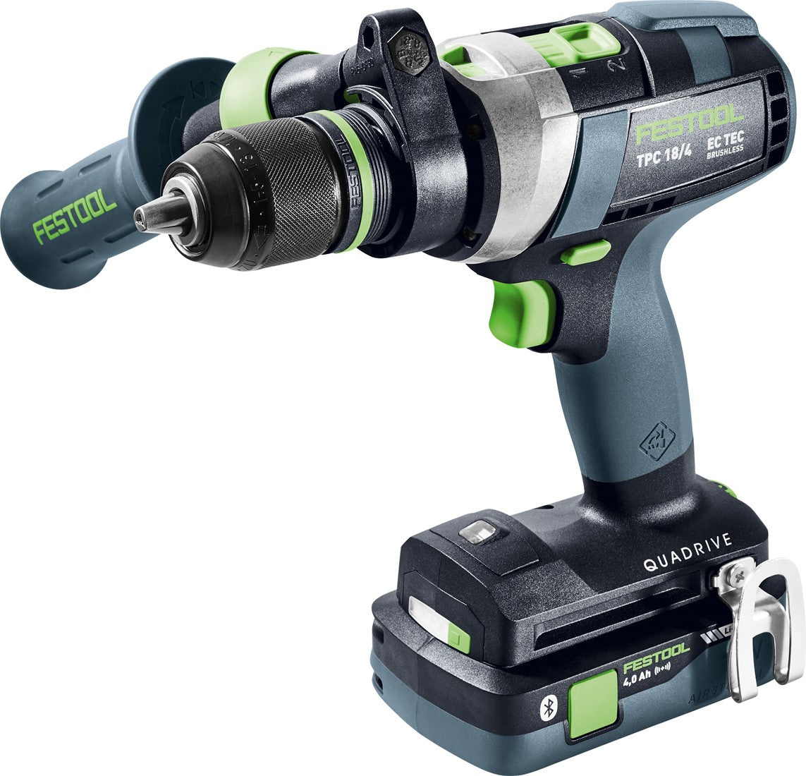 Festool TPC 18/4 5.2/4.0 I-Plus Cordless Impact Drill QUADRIVE - 575605