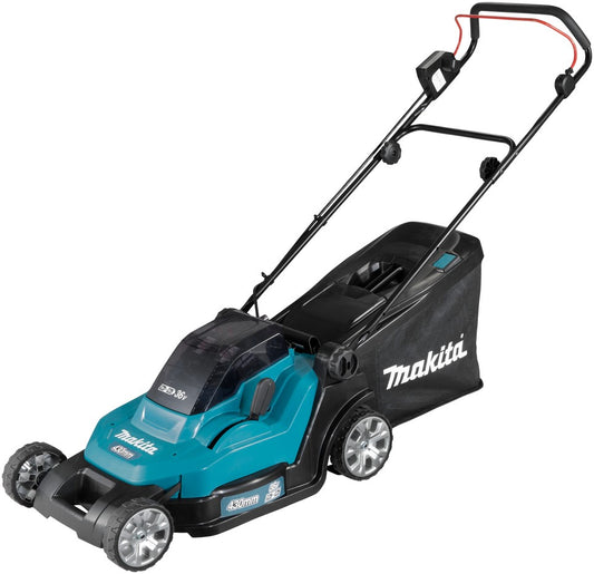Makita DLM382CM2 2x18V Rasenmäher 38cm 4.0Ah Li-Ion