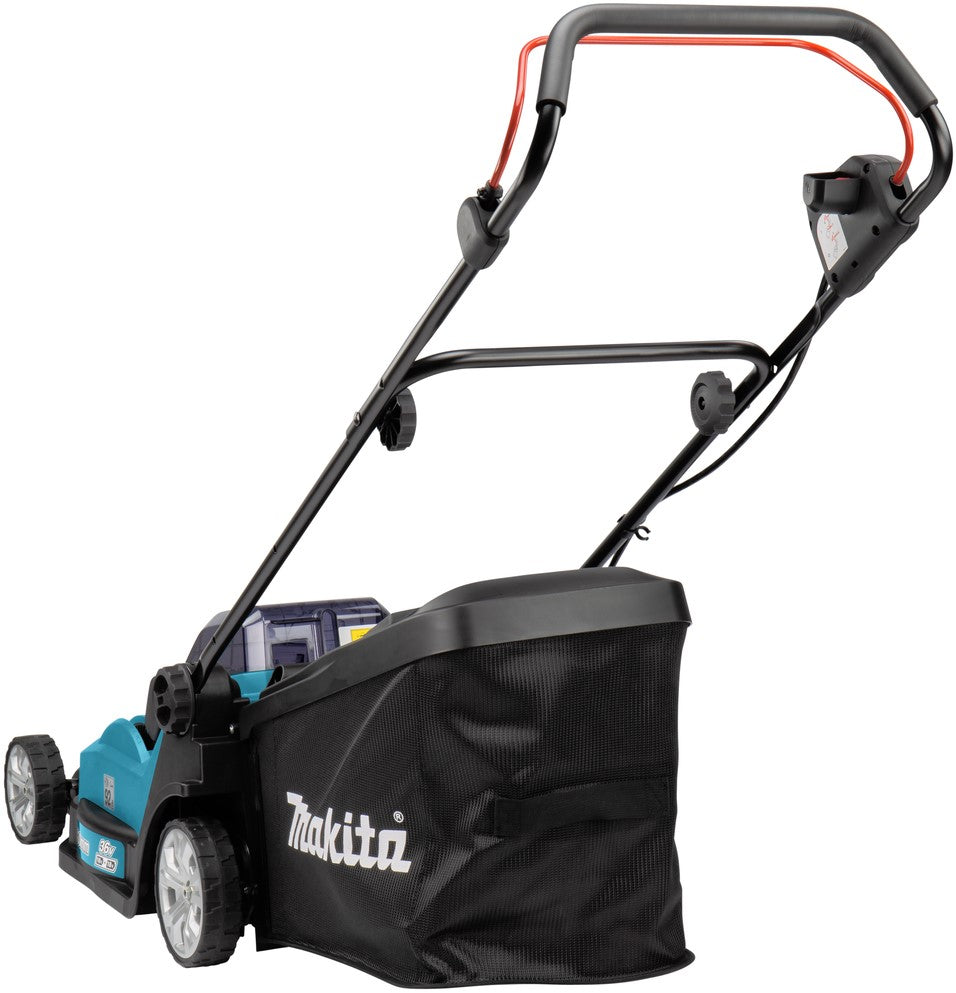 Makita DLM382CM2 2x18V Rasenmäher 38cm 4.0Ah Li-Ion
