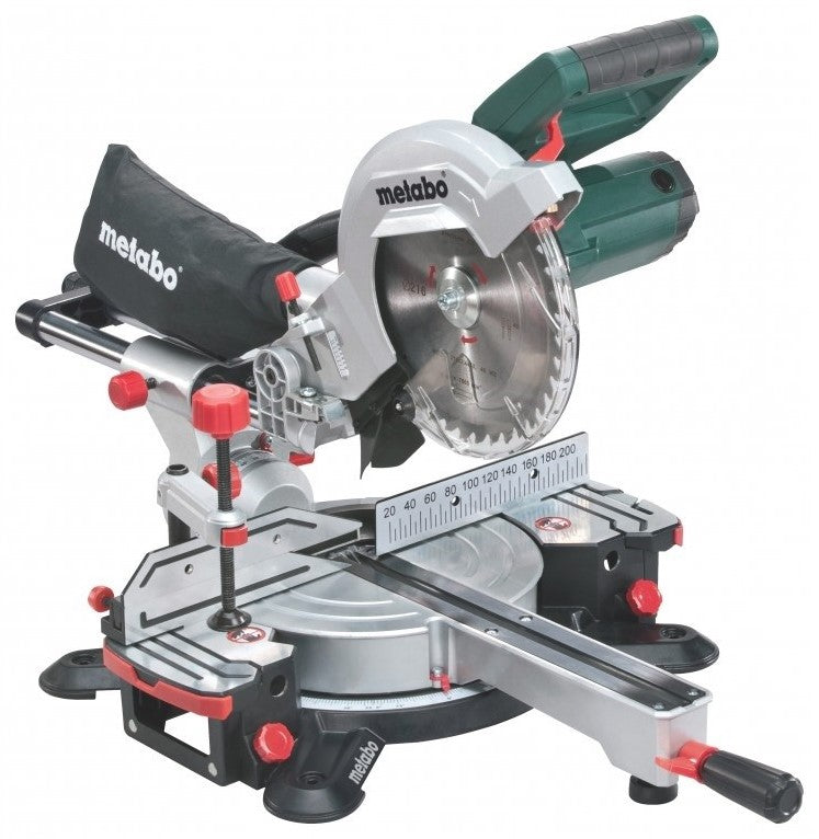Metabo KGS 216 M Afkortzaag met Trekfunctie en Laser + extra zaagblad - 690827000