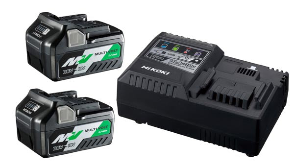 BoosterPack MultiVolt 2 x 18 V 5,0 Ah / 36 V 2,5 Ah + Acculader UC18YSL3 - UC18YSL3WEZ