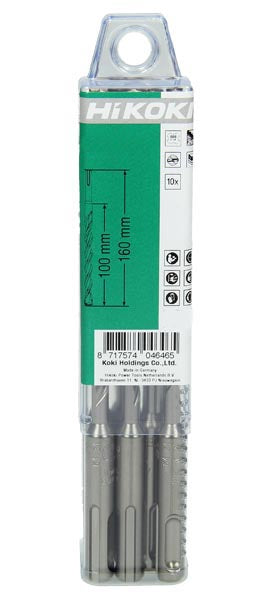 SDS-plus boor 4-snijder 11x160 mm (10 stuks) - 752926