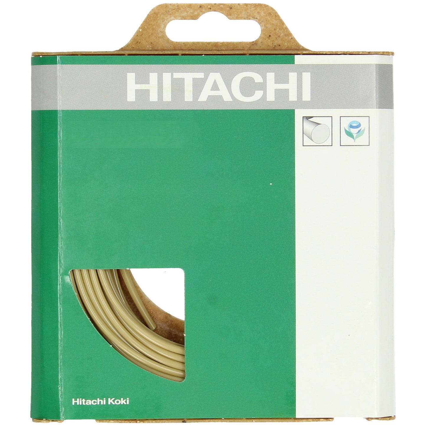 Nylon draad rond 3.0 mm RBE groen L=10M (74 gr) - 781426