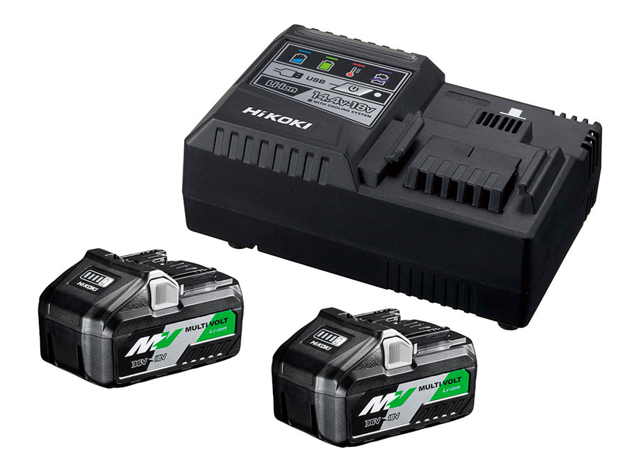 BoosterPack MultiVolt 2 x 18 V 8,0 Ah / 36 V 4,0 Ah + Acculader UC18YSL3 - UC18YSL3WFZ