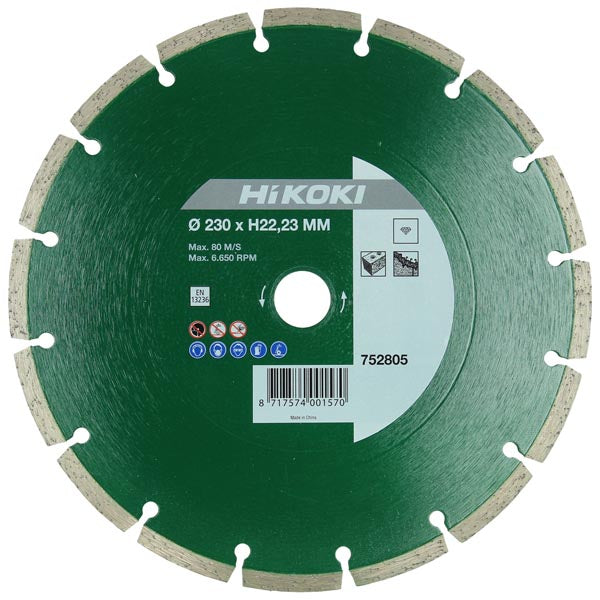 Diamond saw blade 115 x 22.2 x 7mm type universal sintered - 752801