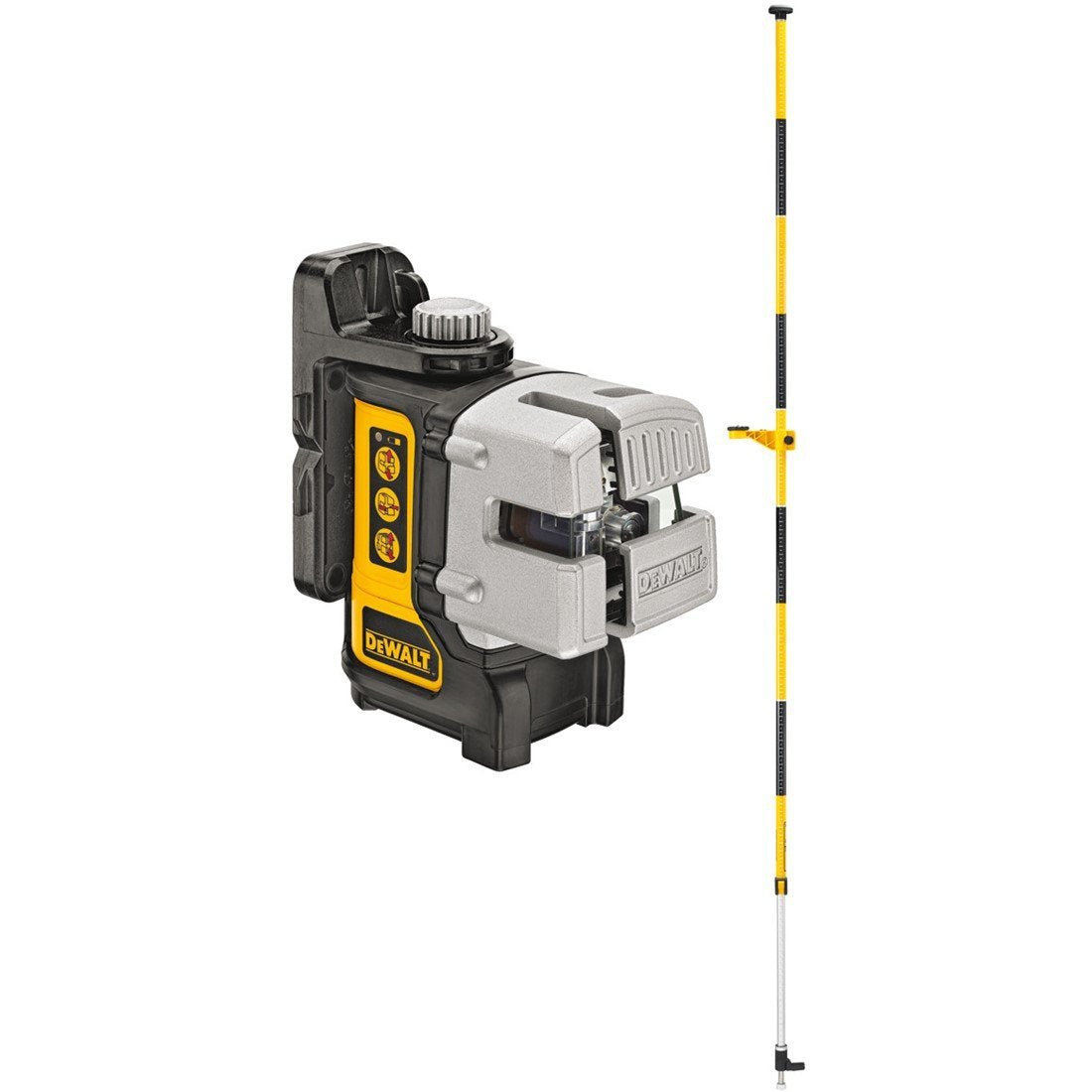 DW089KPOL DW089K Selbstnivellierender Multilinienlaser + Lasersäule DE0882