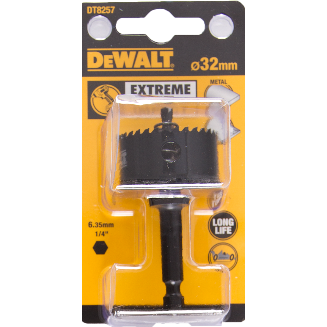 DT8257 Schlaglochsäge 32 Millimeter DEW-DT8257-QZ