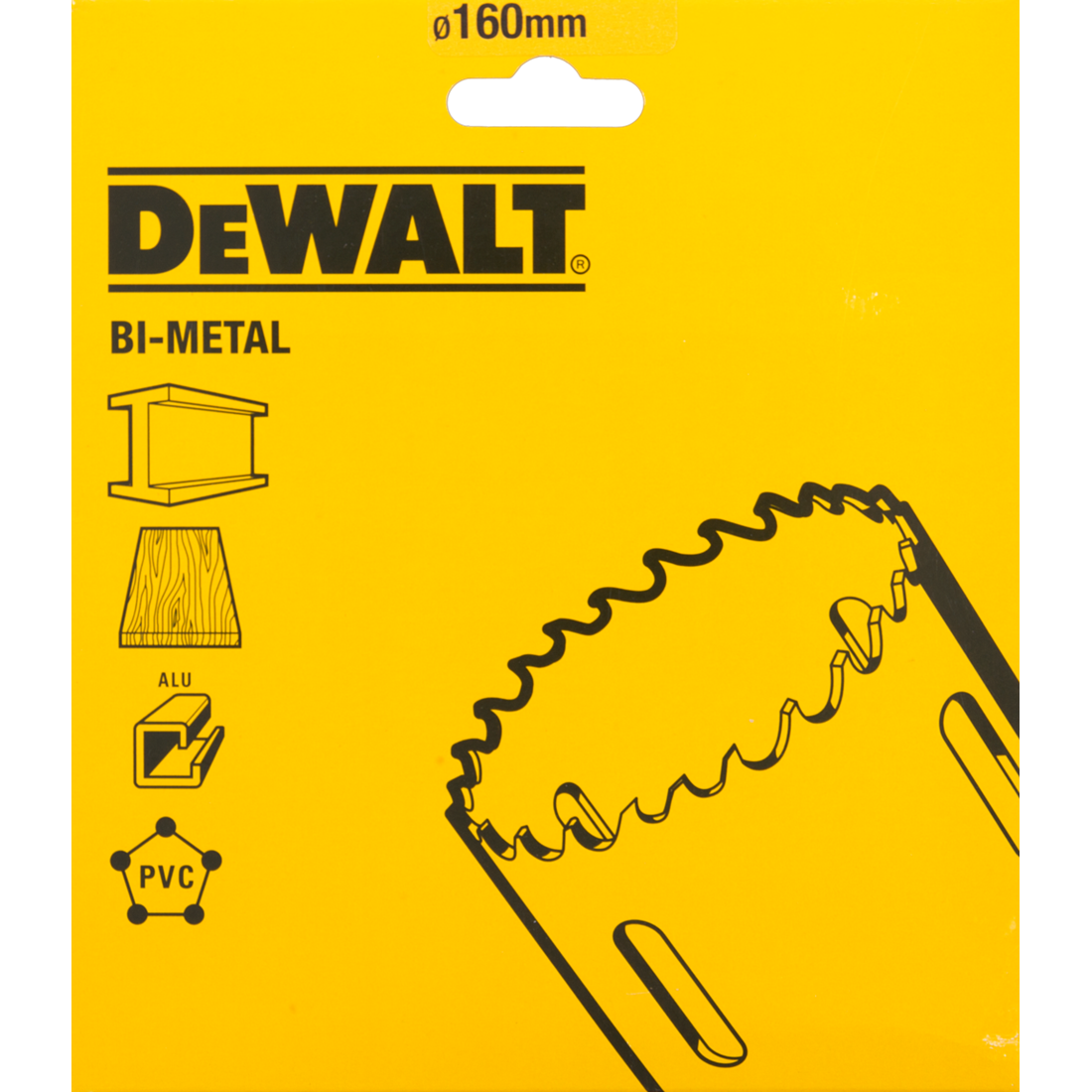 DT8260 Lochsäge BIM 160 Millimeter DEW-DT8260-QZ