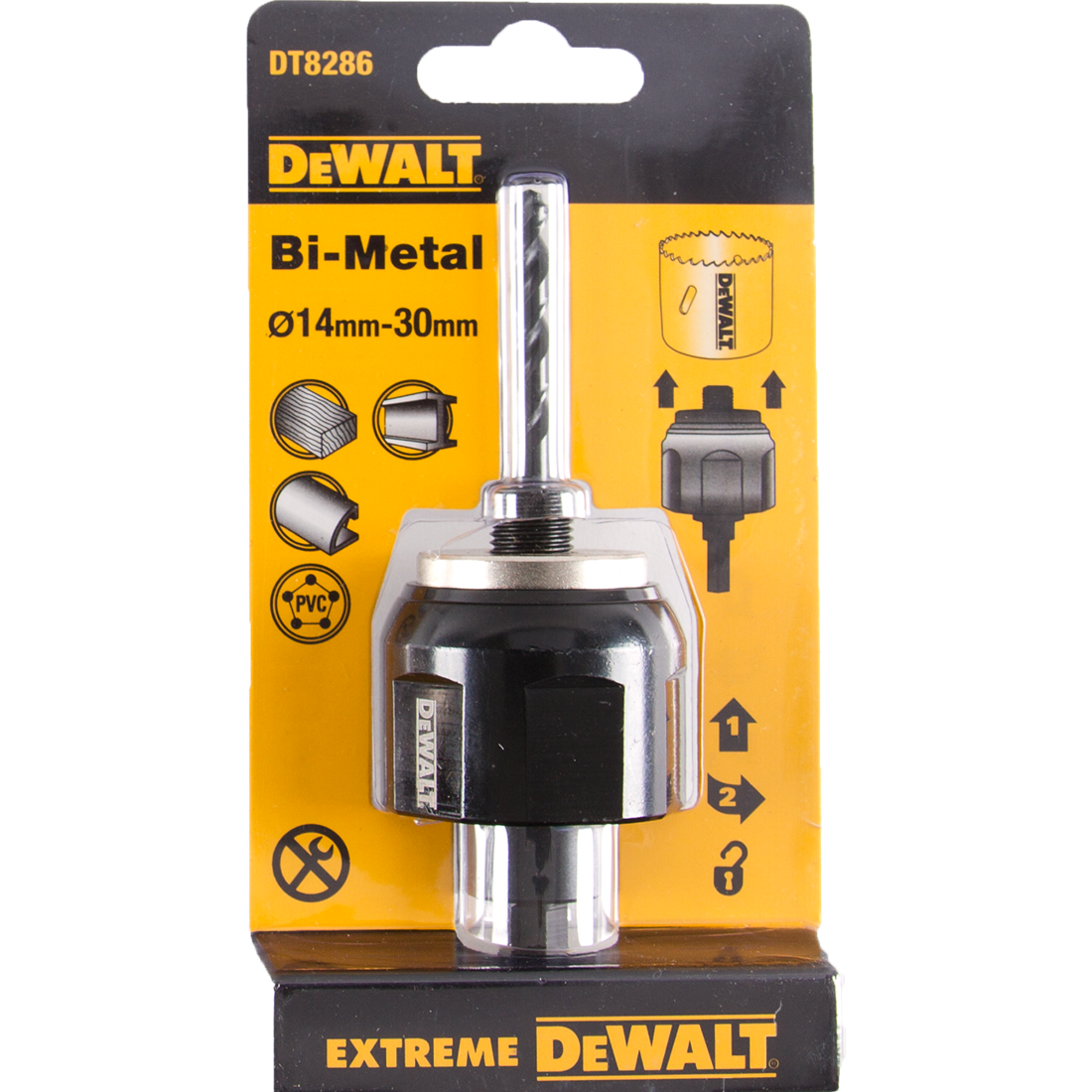 DT8286 Schnellwechseladapter für Lochsägen DEW-DT8286-QZ