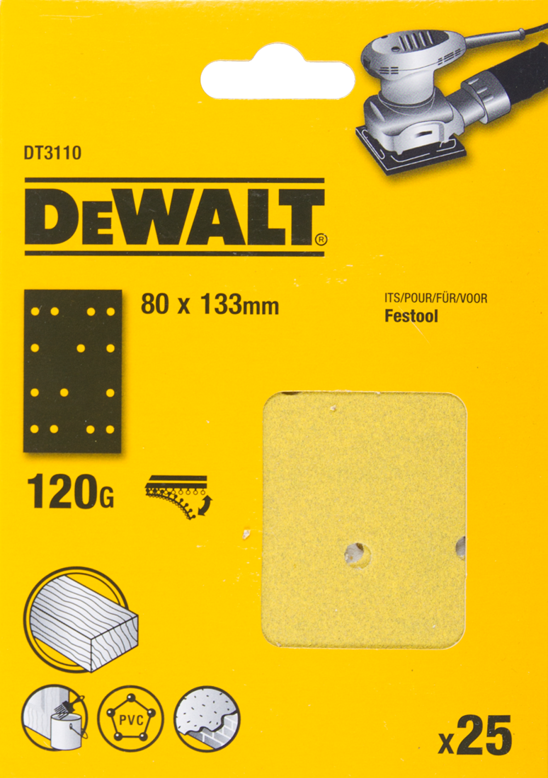 DT3110 Sandpaper 1/4 DEW-DT3110-QZ