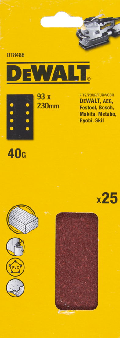 DT8488 Sandpaper 1/3 DEW-DT8488-QZ