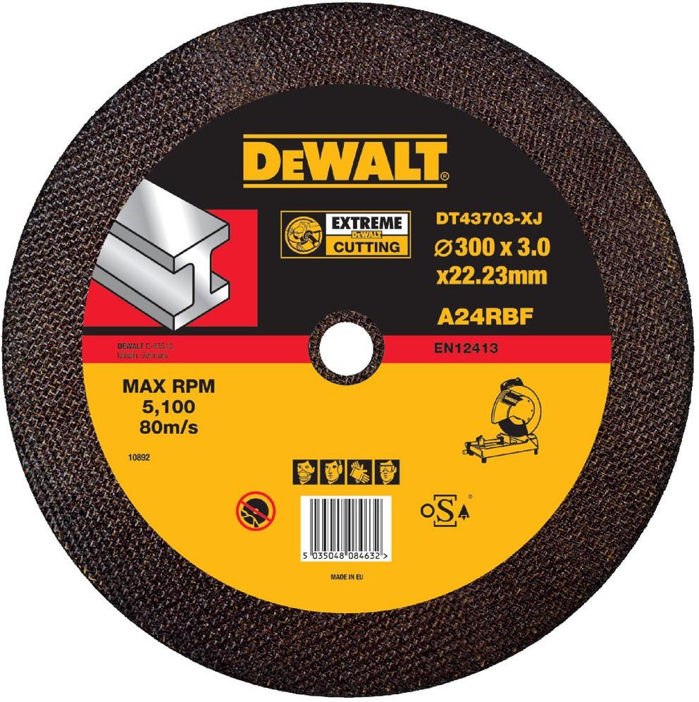 DT43703 Trennscheiben EXTREME® gerade, Metall 300 Millimeter DEW-DT43703-XJ