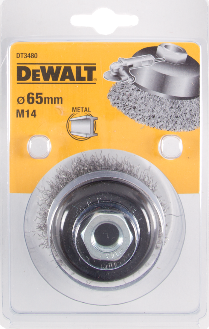 DT3480 Topfbürsten-Winkelschleifer 65 Millimeter DEW-DT3480-QZ