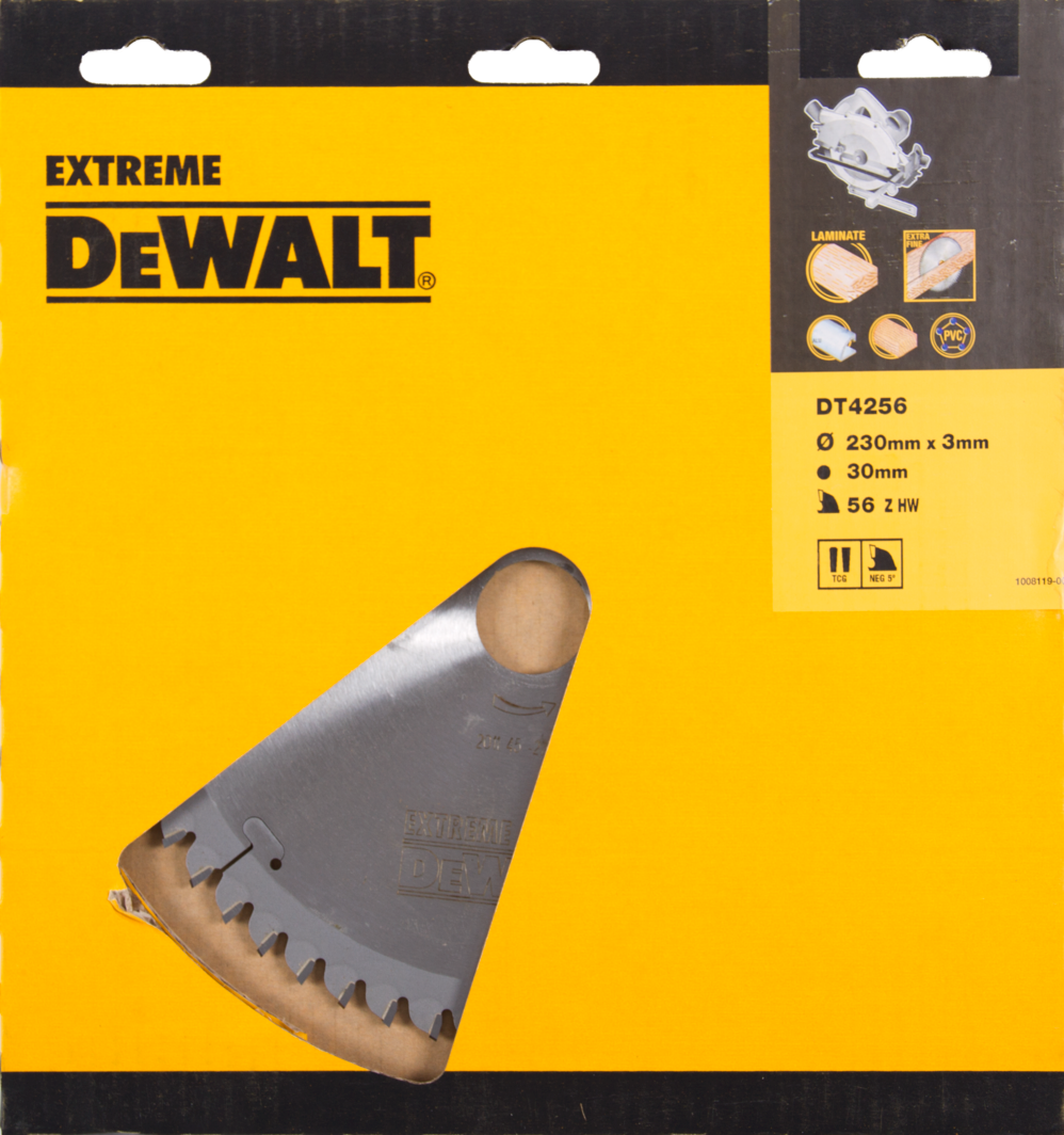 DT4256 Cirkelzaagblad Extreme 230x2.2x30mm 56T