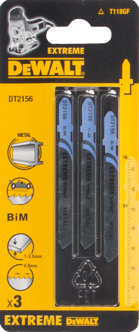 DT2156 Decoupeerzaagblad BiM DEW-DT2156-QZ