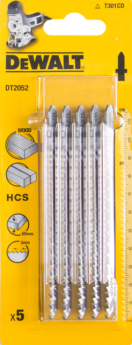 DT2052 Stichsägeblatt HCS DEW-DT2052-QZ