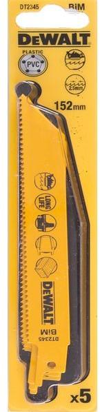 DT2345 Saber saw blade DEW-DT2345-QZ