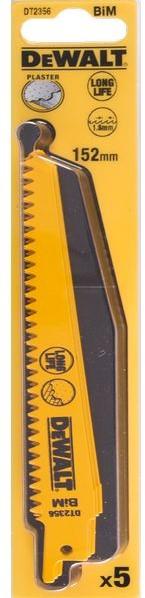 DT2356 Saber saw blade DEW-DT2356-QZ