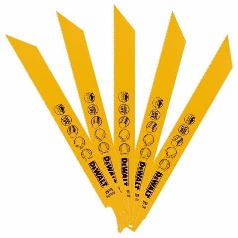 DT2354 Saber saw blade metal 203mm. VE=5