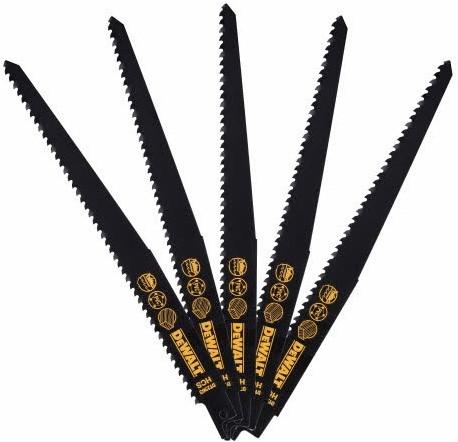DT2363 Reciprozaagblad hout grof 228mm. VE=5