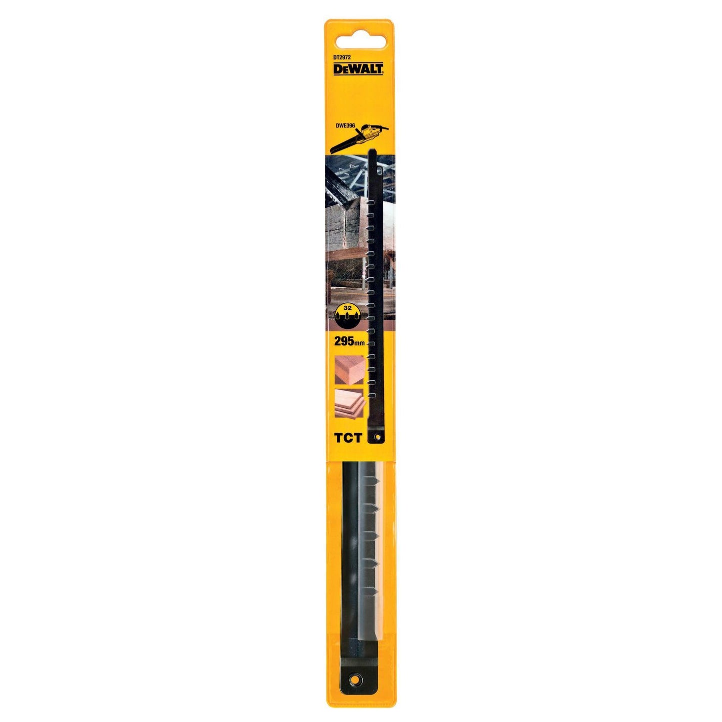 DT2972 Alligatorzaagblad HSS 295mm Fijn hout