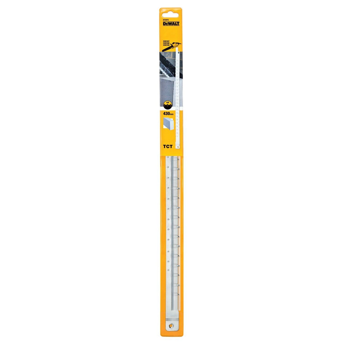 DT2975 Alligator saw blade TCT 430mm Aerated concrete blocks
