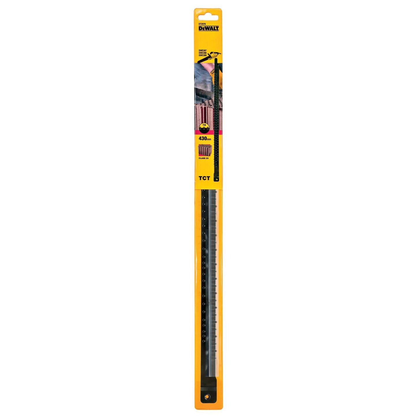 DT2976 Alligator-Sägeblatt TCT 430 mm Hohlblöcke