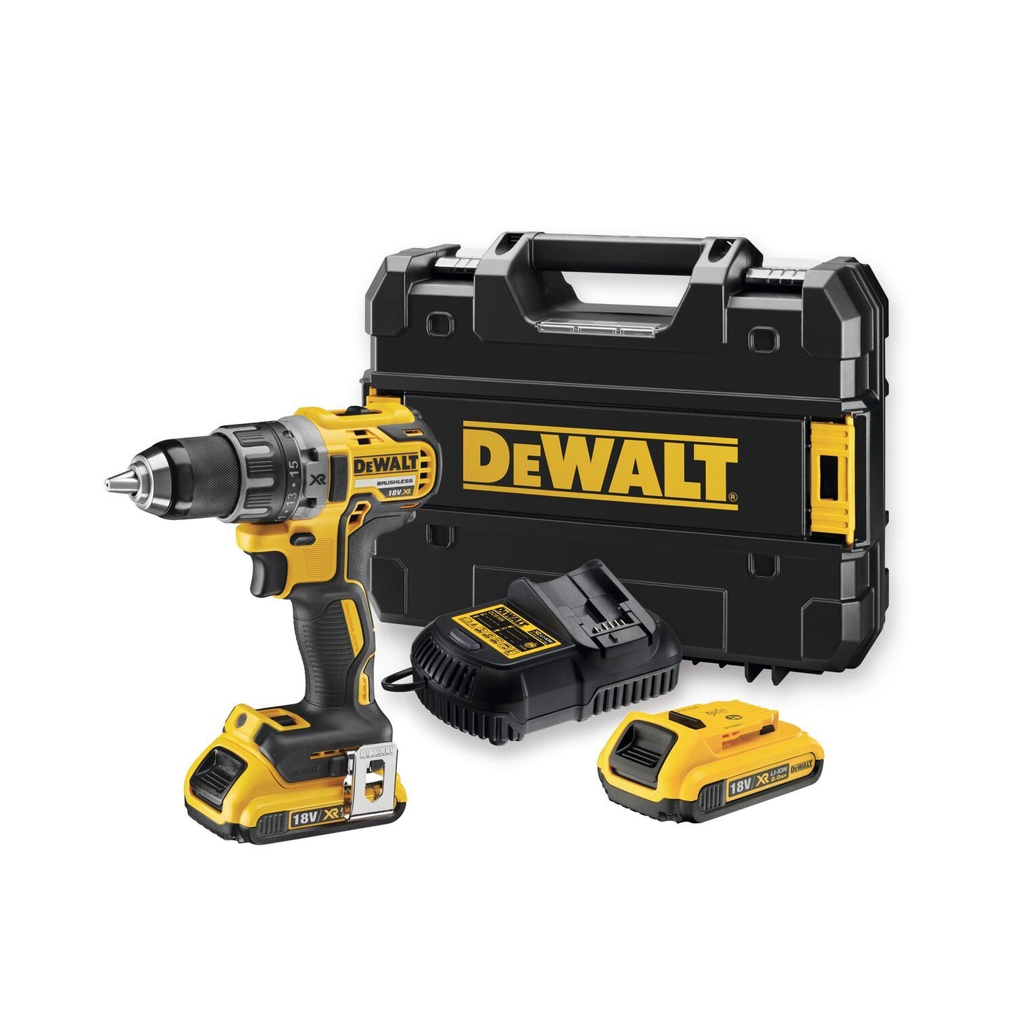 DCD791D2 Cordless Drill Driver 18V 2.0Ah XR Li-ion in TSTAK