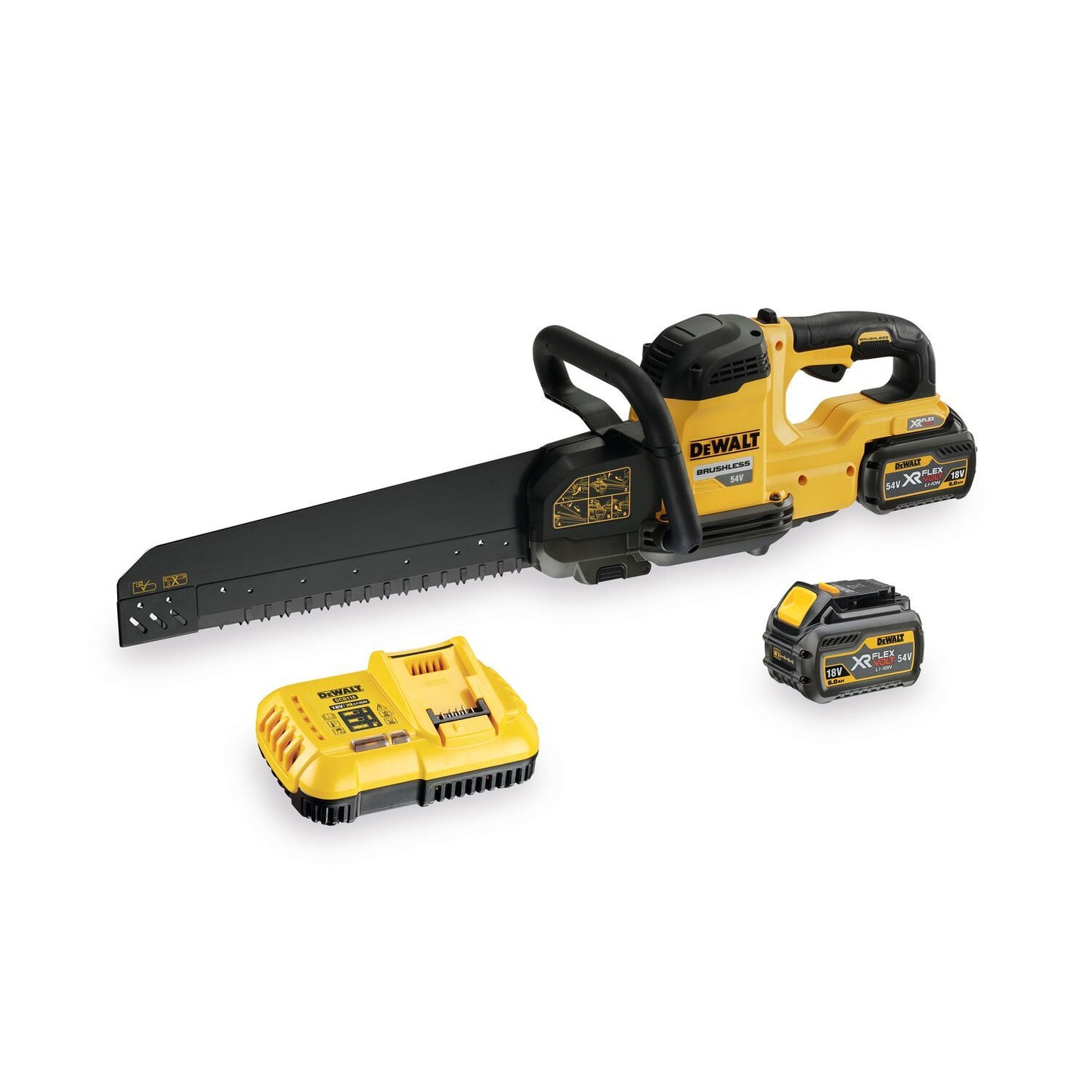 DCS396T2 XR Flexvolt Alligator Saw 54V 6.0Ah Li-ion