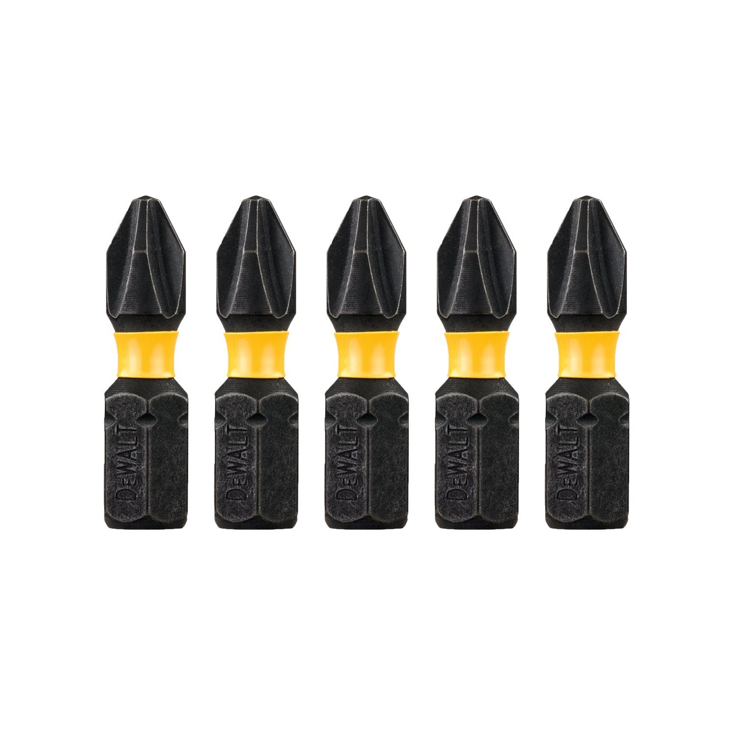 DT7994T Extreme Impact Torsion Screwdriver Bits PH2 25mm Pack of 5 