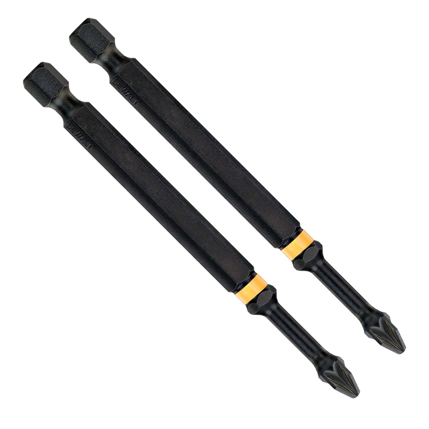 DT70566T Extreme Impact Torsion Schroefbits PZ2 85mm 2 Stuks